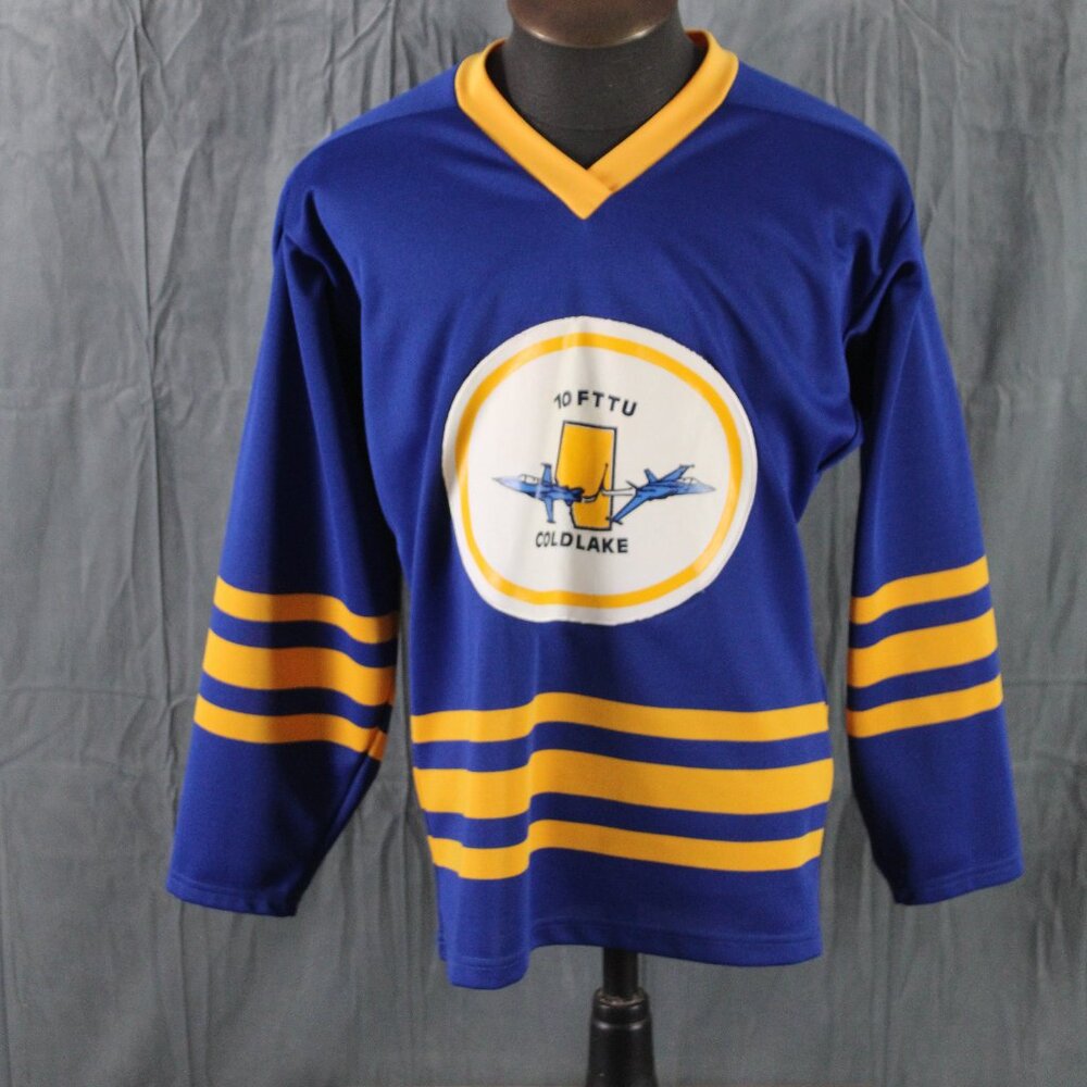 Vintage Hockey Jersey - 10 FTTU Cold Lake - Men's Small